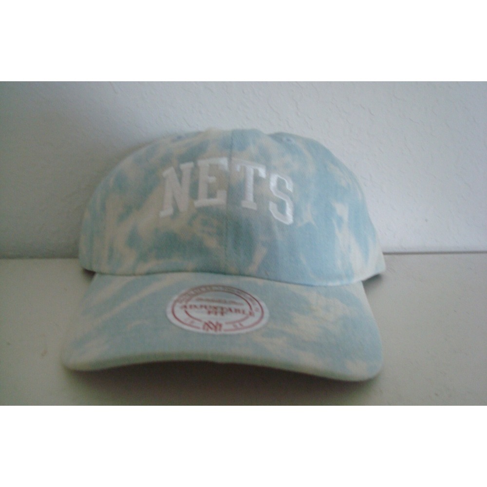 NEW JERSEY NETS  BEACH GOLF STRAPBACK  DEADSTOCK‎ HAT CAP VINTAGE A4